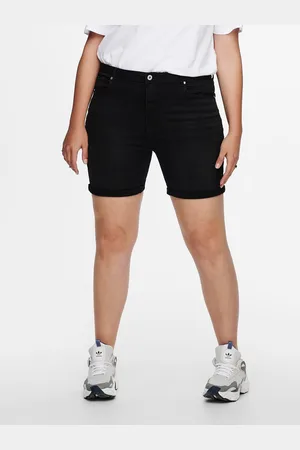 ONLY Carlaola Korkea Vyötärö Skinny Fit Farkkushortsit