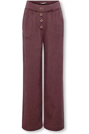 ONLY Kogthyra Regular Fit Leveälahkeiset Housut
