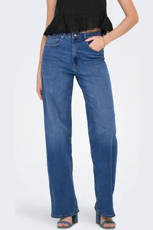 ONLY Onljuicy Korkea Vyötärö Wide Leg Fit Farkut
