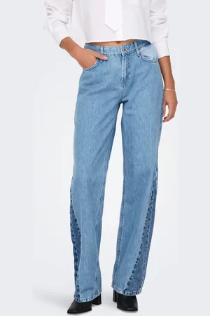 ONLY Onlcobain Normaali Vyötärö Wide Leg Fit Farkut