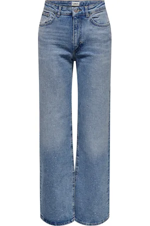 ONLY Onljuicy Korkea Vyötärö Wide Leg Fit Farkut