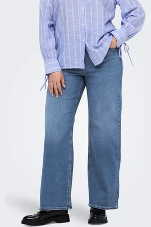 ONLY Carbilly Korkea Vyötärö Wide Leg Fit Farkut