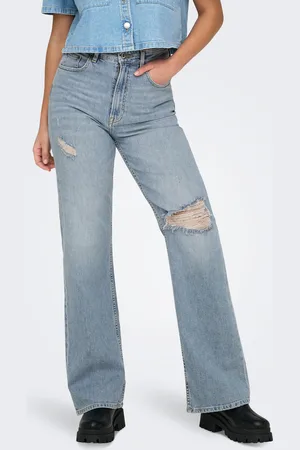 ONLY Onlcamille Korkea Vyötärö Wide Leg Fit Farkut