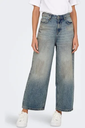 ONLY Onllafayette Normaali Vyötärö Wide Leg Fit Farkut