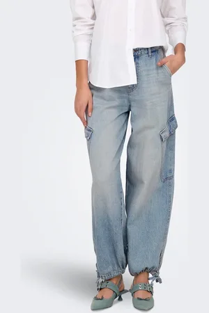 ONLY Onlpernille Korkea Vyötärö Wide Leg Fit Farkut