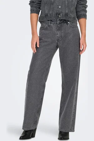 ONLY Onlhudson Normaali Vyötärö Wide Leg Fit Farkut