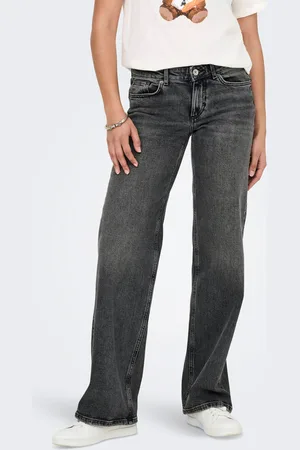 ONLY Onljuicy Matala Vyötärö Wide Leg Fit Farkut