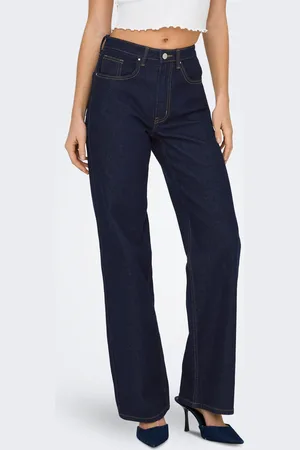 ONLY Onljuicy Korkea Vyötärö Wide Leg Fit Farkut