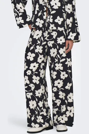 ONLY Jdysilas Wide Leg Fit Leveälahkeiset Housut