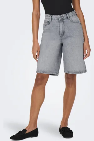 ONLY Onlsonny Korkea Vyötärö Regular Fit Farkkushortsit