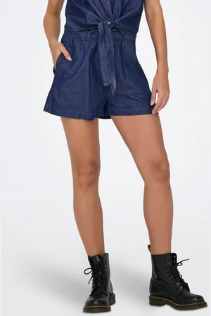 ONLY Jdykai Korkea Vyötärö Regular Fit Farkkushortsit