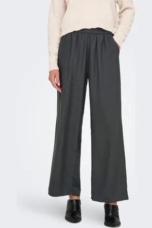 ONLY Onllulu Regular Fit Leveälahkeiset Housut