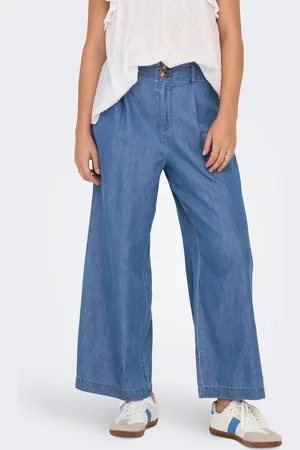ONLY Onlbea Korkea Vyötärö Wide Leg Fit Farkut