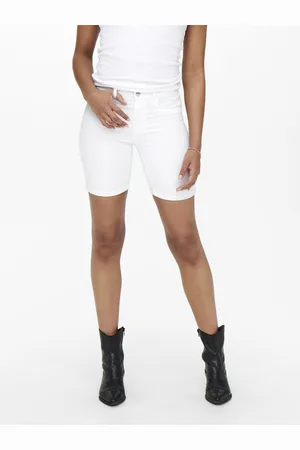 ONLY Onlrain Normaali Vyötärö Bodycon Fit Farkkushortsit