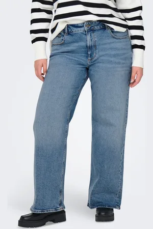 ONLY Carjuicy Korkea Vyötärö Wide Leg Fit Farkut