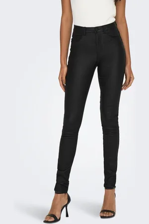 ONLY Onlroyal Skinny Fit Synteettiset Nahkahousut
