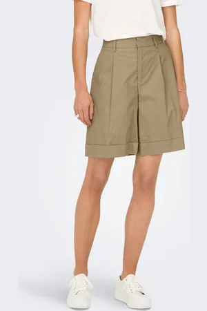 ONLY Onlrosalie Korkea Vyötärö Loose Fit Bermudashortsit