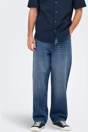 Only & Sons Onsfade Korkea Vyötärö Loose Fit Farkut