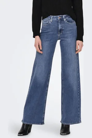 ONLY Onlmadison Korkea Vyötärö Wide Leg Fit Farkut