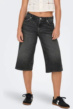ONLY Onlcobain Normaali Vyötärö Loose Fit Farkkushortsit