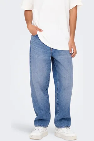 Only & Sons Loose Fit Normaali Vyötärö Farkut