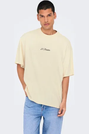 Only & Sons Oversize Fit O-pääntie Pudotetut Olkapäät T-paidat