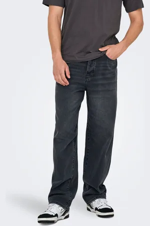 Only & Sons Onsfade Korkea Vyötärö Loose Fit Farkut