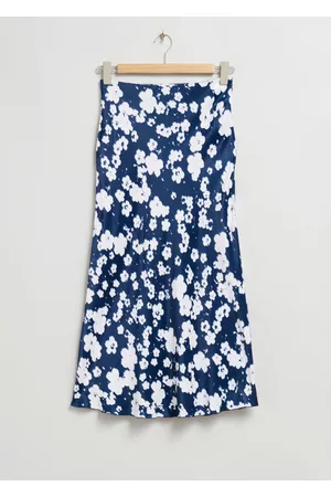 & OTHER STORIES Naiset Kynähameet - Satin Midi Pencil Skirt