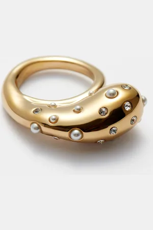 & OTHER STORIES Embellished Sculptural Ring