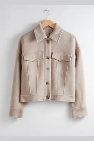 & OTHER STORIES Collared Wool Jacket