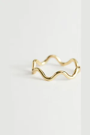 & OTHER STORIES Delicate Wavy Ring