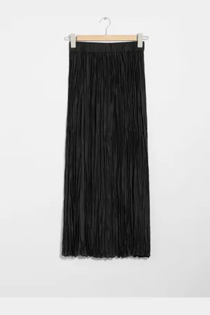 & OTHER STORIES Silk Midi Skirt