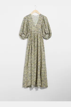 & OTHER STORIES Puff-Sleeve Maxi Dress