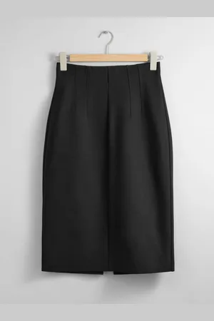 & OTHER STORIES Tailored Pencil Midi Skirt
