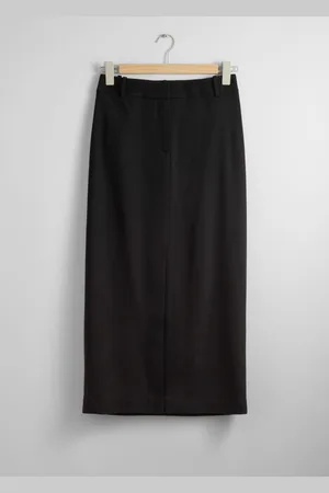 & OTHER STORIES Tailored Pencil Midi Skirt
