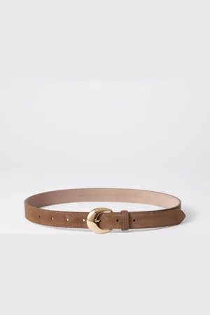 & OTHER STORIES Crescent-Buckle Leather Belt