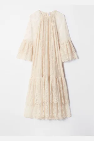 & OTHER STORIES Frilled Lace Maxi Dress