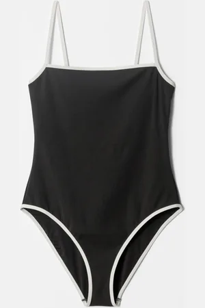 & OTHER STORIES Contrast-Trim Swimsuit