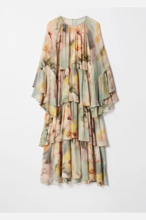 & OTHER STORIES Flounced Maxi Dress