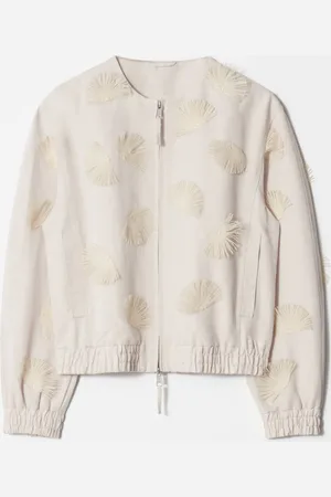 & OTHER STORIES Linen-Blend Embroidered Jacket