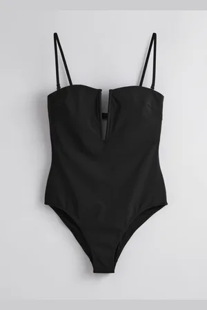 & OTHER STORIES V-Cut Swimsuit