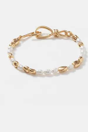 & OTHER STORIES Irregular Bead Bracelet