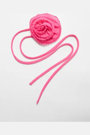& OTHER STORIES Rose Brooch Tie Necklace