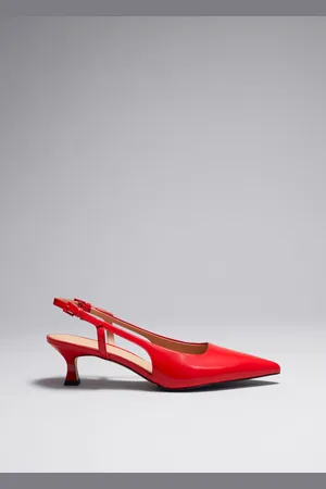 & OTHER STORIES Slingback Leather Pumps