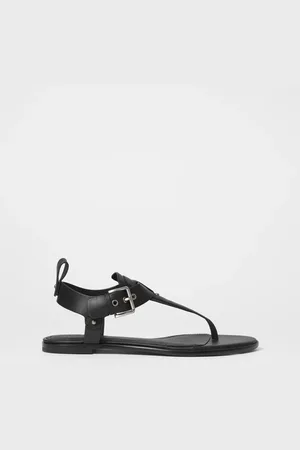 & OTHER STORIES Ankle-Strap Leather Sandals