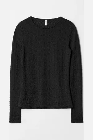 & OTHER STORIES Smocked Long-Sleeve Top