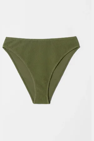 & OTHER STORIES Textured High-Waist Bikini Briefs