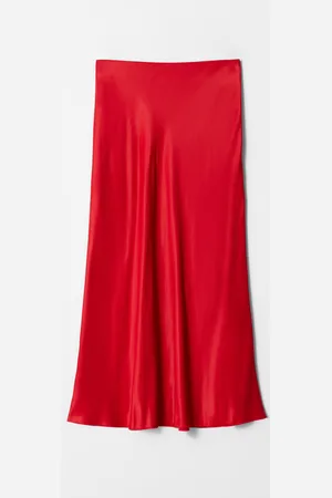 & OTHER STORIES Satin Midi Skirt