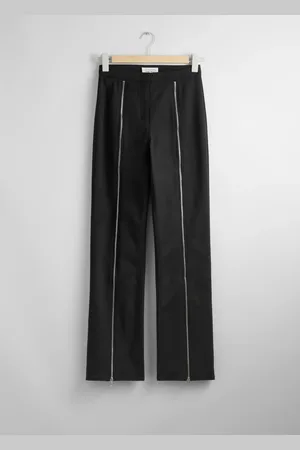 & OTHER STORIES Zipper-Detailed Trousers