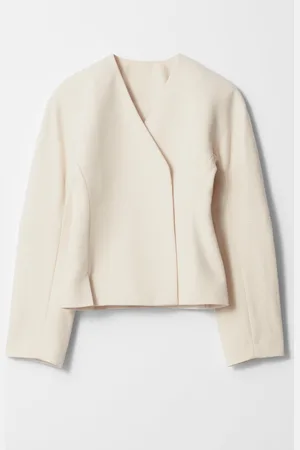 & OTHER STORIES Funnel-Sleeve Wrap-Front Blazer